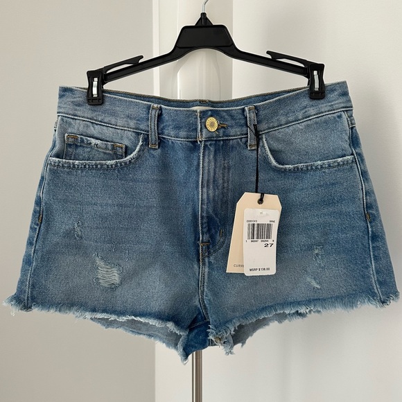NWT Current/Elliott The Escapade Mid Rise Jean Short | Size: 27 - Picture 7 of 8